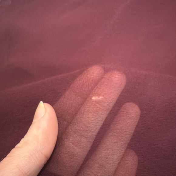 NWT VTG 90s Laundry by Shelli Segal Burgundy Red Beaded Silk Fairy Midi Dress - Picture 7 of 8